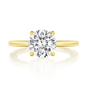 Round Solitaire Engagement Ring