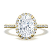 Oval Bloom Engagement Ring