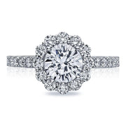 Round Bloom Engagement Ring