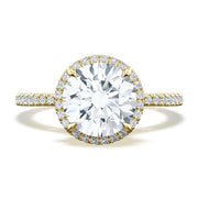 Round Bloom Engagement Ring