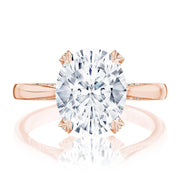 Oval Solitaire Engagement Ring