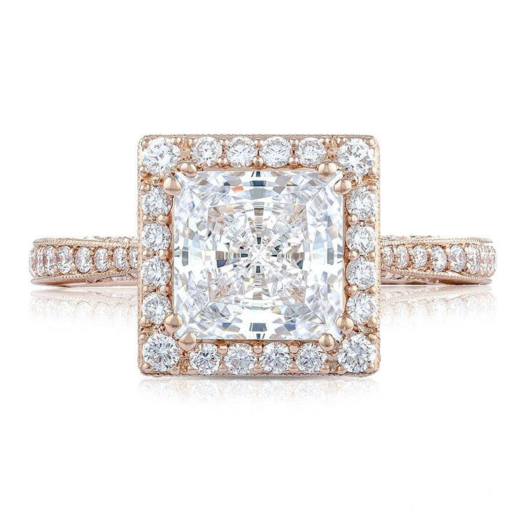 Princess Bloom Engagement Ring