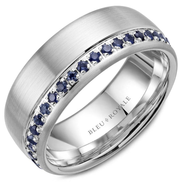 Bleu Royale Wedding Band