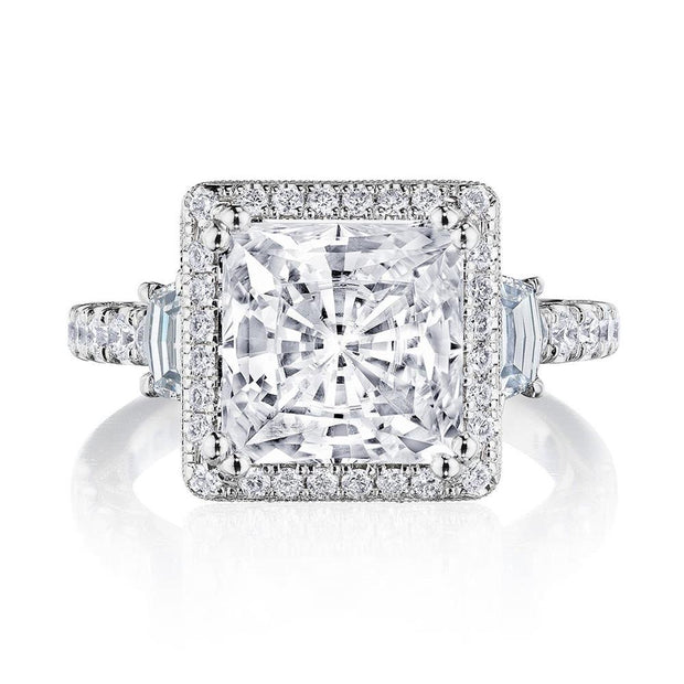 Princess 3-Stone Engagement Ring