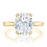 Oval Solitaire Engagement Ring