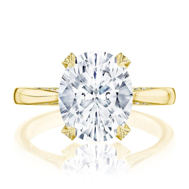 Oval Solitaire Engagement Ring