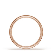 Classic Rounded in High Polish Finish Wedding Band
