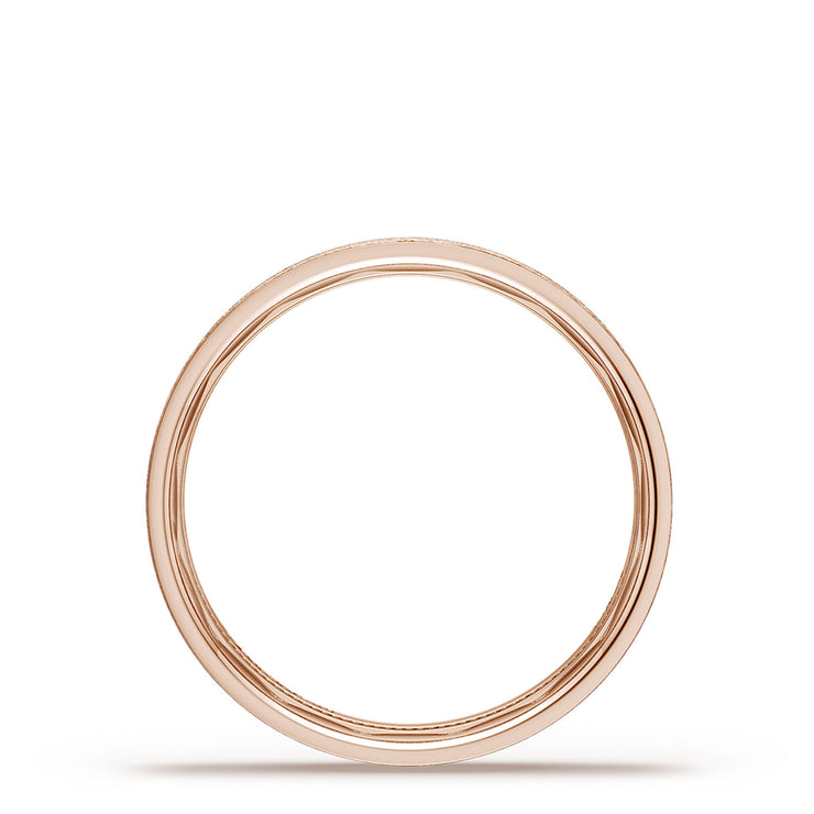 Classic Flat in Brushed Finish Wedding Band