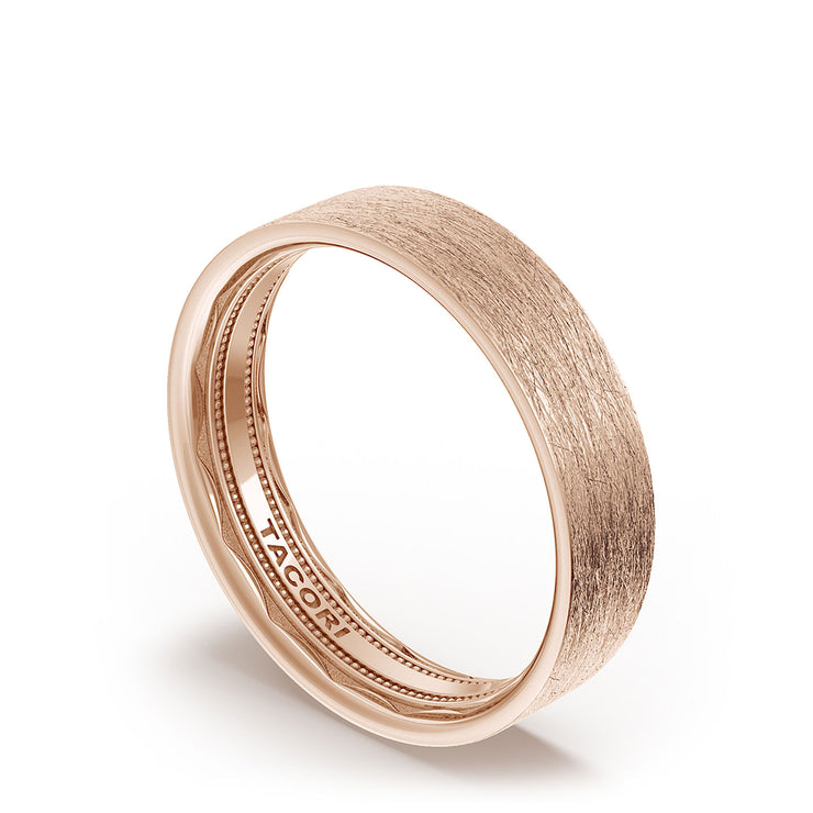 Classic Flat in Brushed Finish Wedding Band