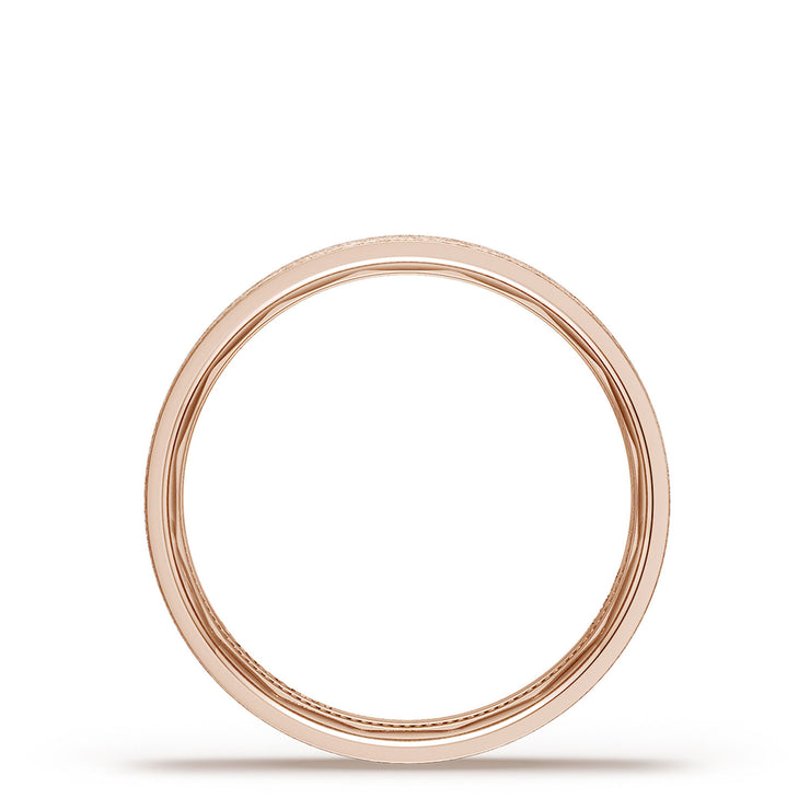 Classic Flat in Brushed Finish Wedding Band
