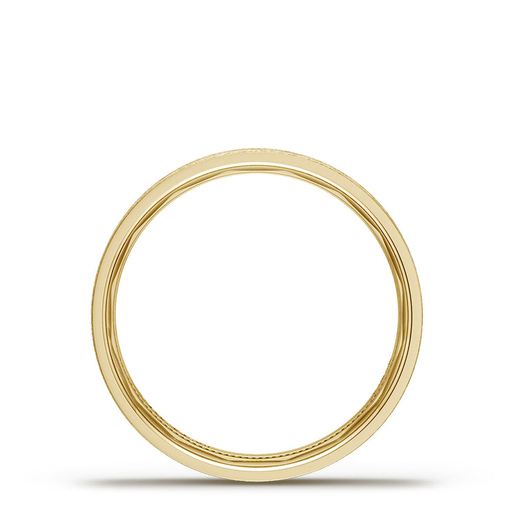 Classic Flat in Brushed Finish Wedding Band