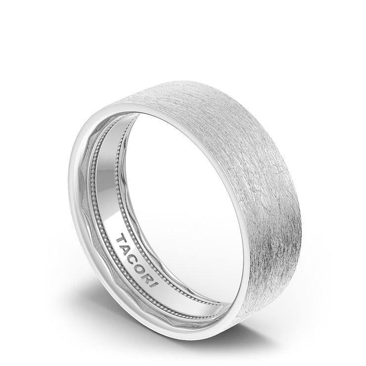 Classic Flat in Brushed Finish Wedding Band