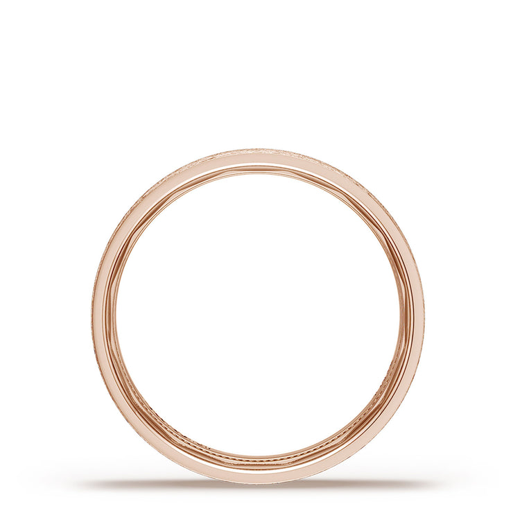 Classic Flat in Brushed Finish Wedding Band