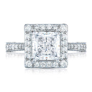 Princess Bloom Engagement Ring