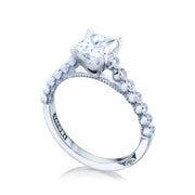 Princess Solitaire Engagement Ring