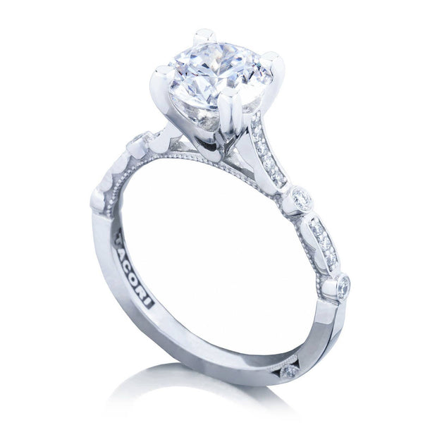 Round Solitaire Engagement Ring