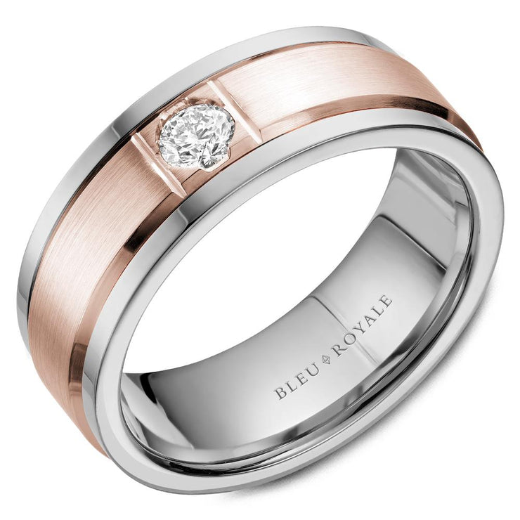 Bleu Royale Wedding Band