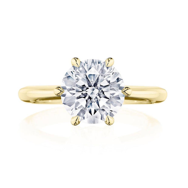 Round Solitaire Engagement Ring