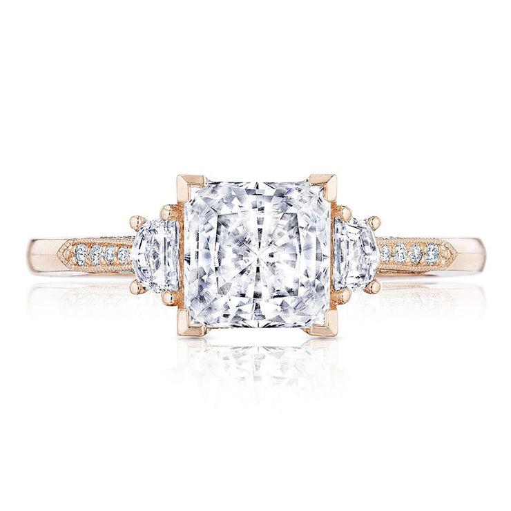 Princess 3-Stone Engagement Ring