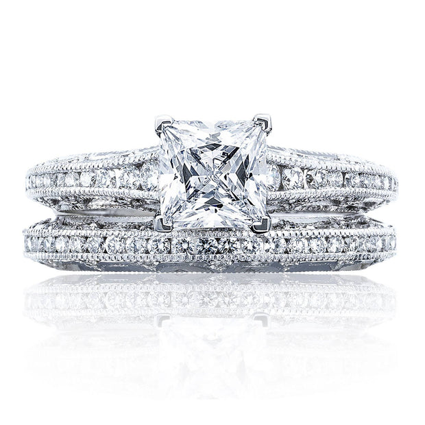 Princess Solitaire Engagement Ring