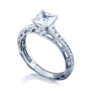 Princess Solitaire Engagement Ring