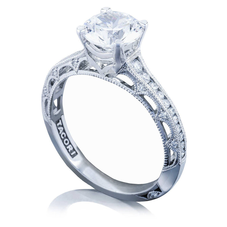 Round Solitaire Engagement Ring