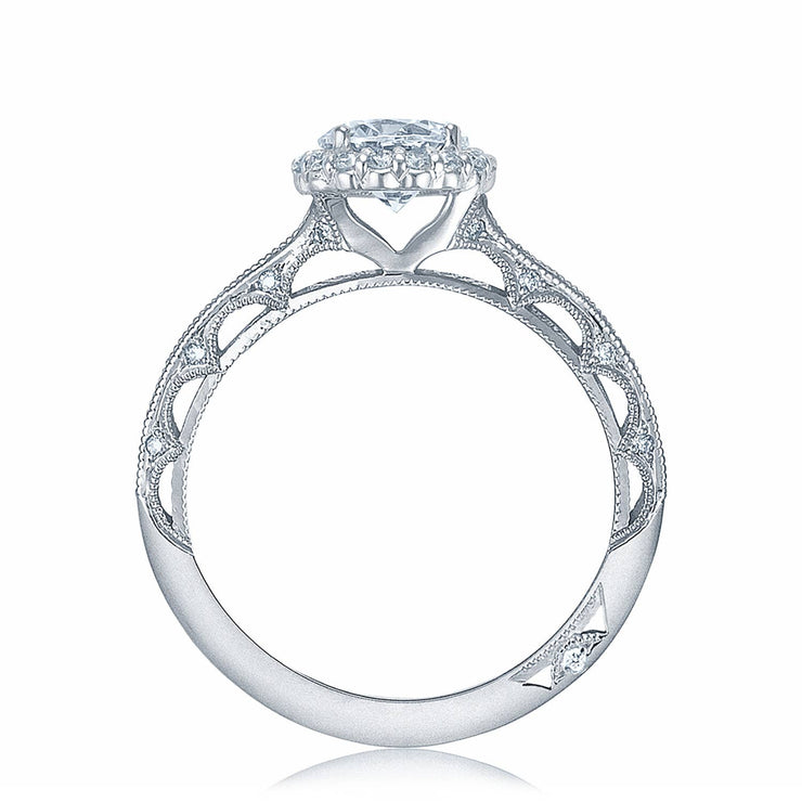 Round Bloom Engagement Ring