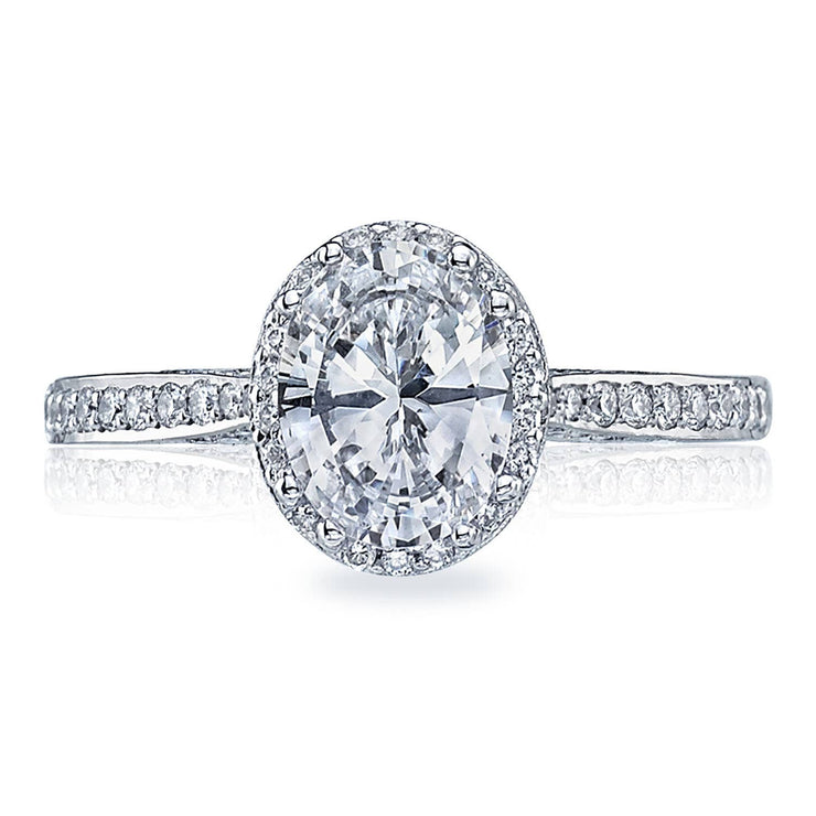 Oval Bloom Engagement Ring