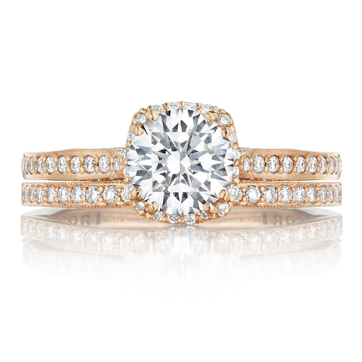 Round Bloom Engagement Ring