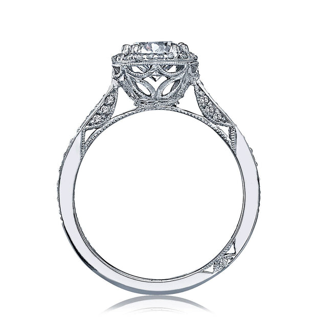 Round Bloom Engagement Ring