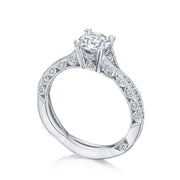 Round Solitaire Engagement Ring