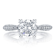 Round Solitaire Engagement Ring