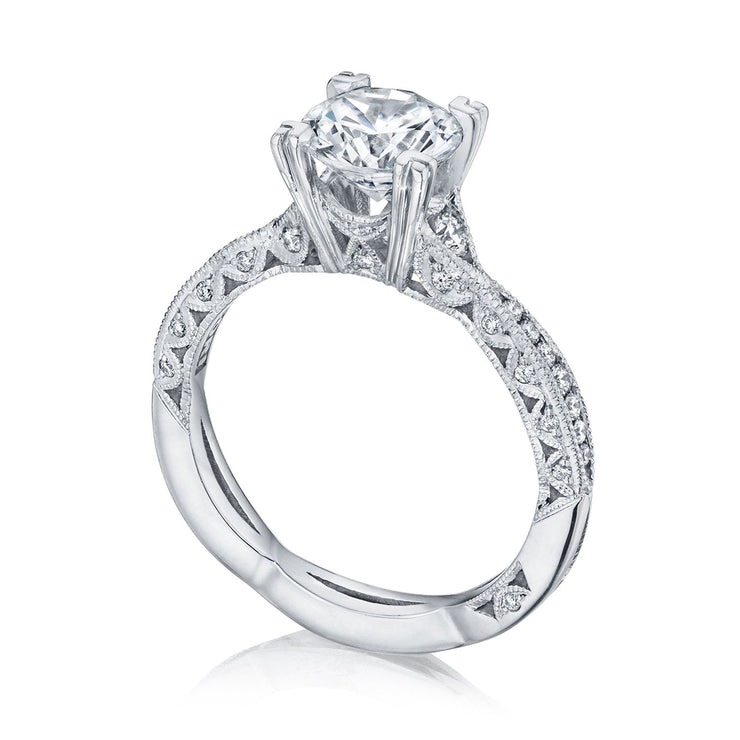 Round Solitaire Engagement Ring