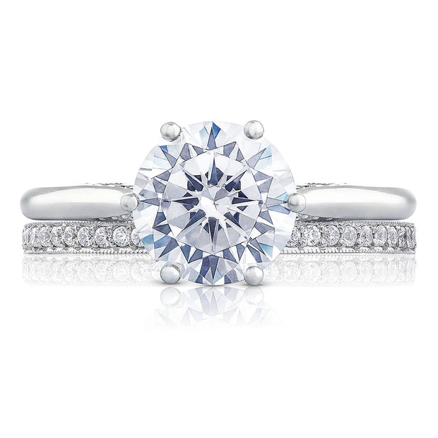 Round Solitaire Engagement Ring