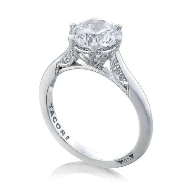 Round Solitaire Engagement Ring