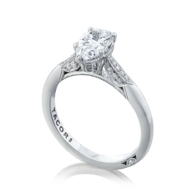 Pear Solitaire Engagement Ring