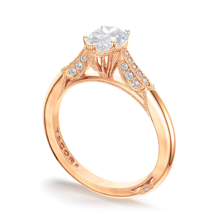 Pear Solitaire Engagement Ring