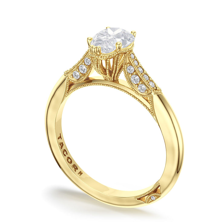 Pear Solitaire Engagement Ring