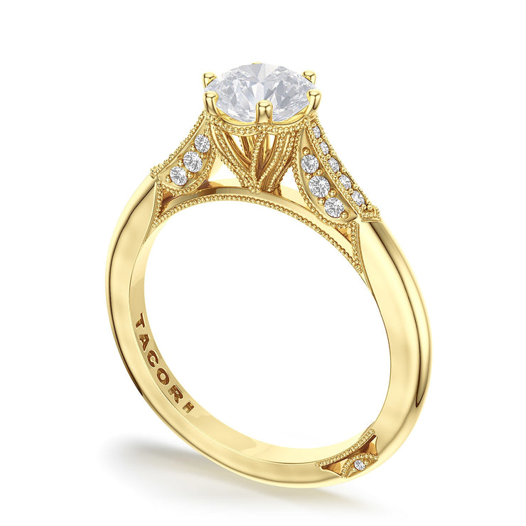 Round Solitaire Engagement Ring