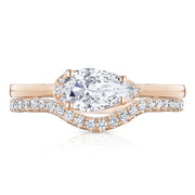 Pear Solitaire Engagement Ring