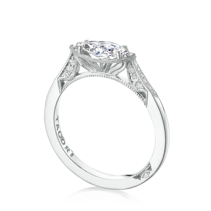 Marquise Solitaire Engagement Ring