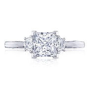 Princess 3-Stone Engagement Ring