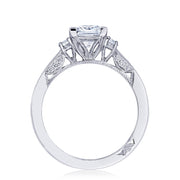 Princess 3-Stone Engagement Ring