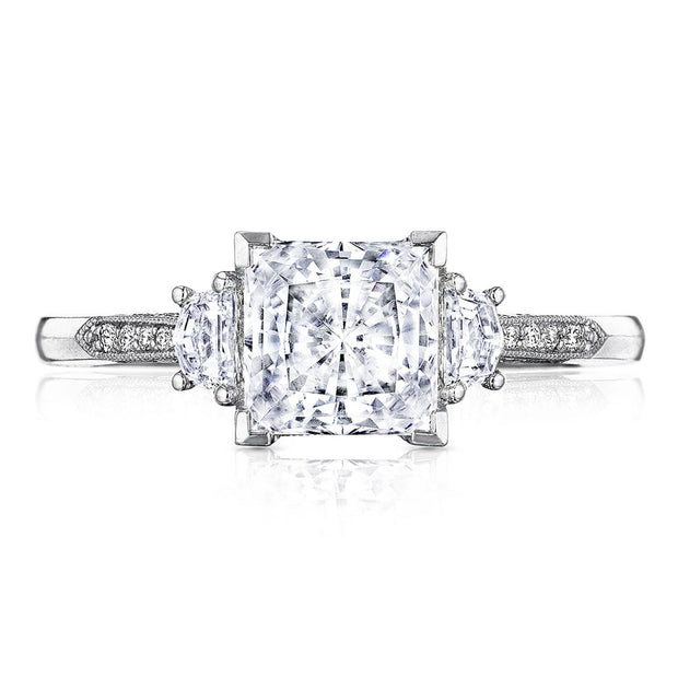 Princess 3-Stone Engagement Ring