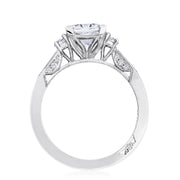 Princess 3-Stone Engagement Ring