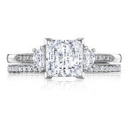 Princess 3-Stone Engagement Ring