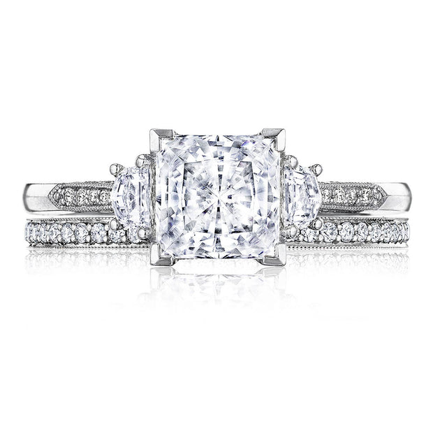 Princess 3-Stone Engagement Ring