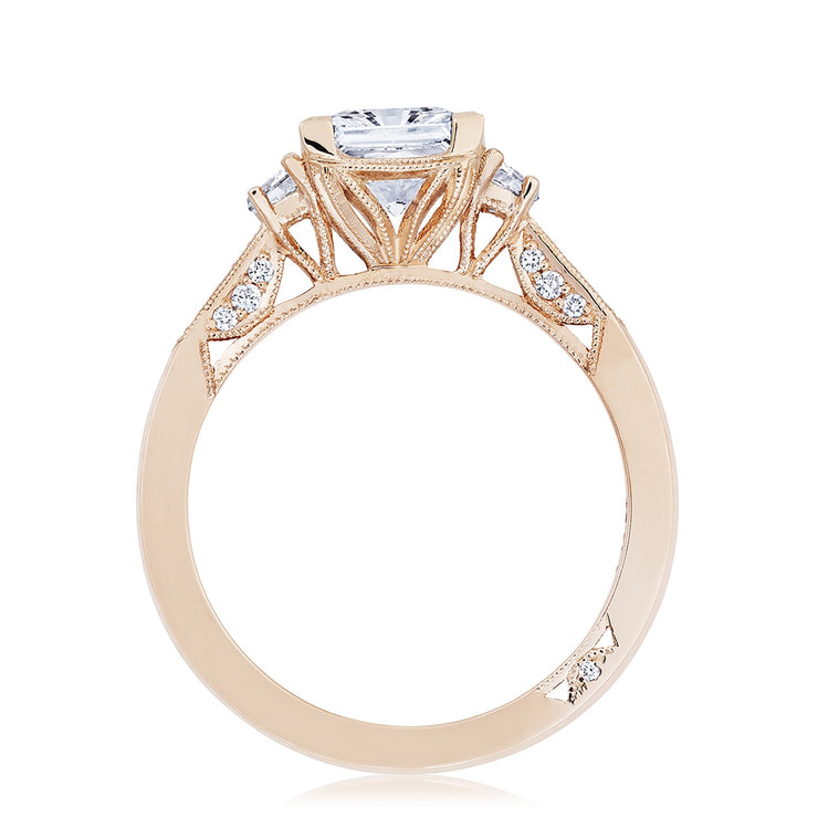 Princess 3-Stone Engagement Ring