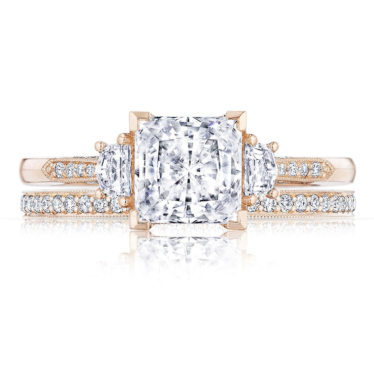 Princess 3-Stone Engagement Ring