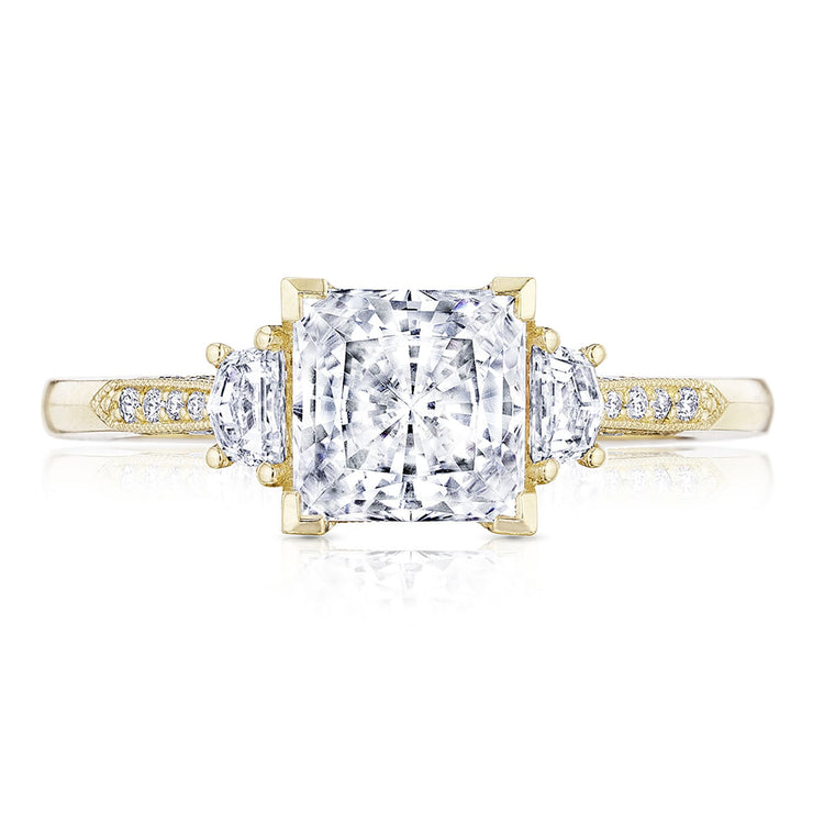 Princess 3-Stone Engagement Ring